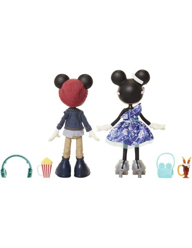 Disney Minnie Mouse - Confezione 2 Personaggi Minnie e Topolino al cinema JAK20260 Jakks Pacific | Futurartshop.com