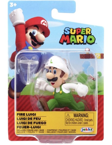 Super Mario Character Luigi of fire JAK40538 Jakks Pacific | Futurartshop.com