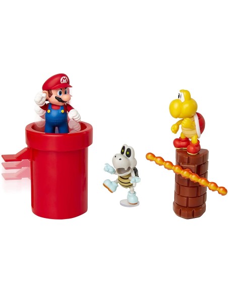 Super Mario Set Dungeon Diorama JAK85989 Jakks Pacific | Futurartshop.com