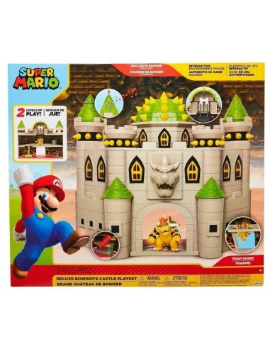 Super Mario Castle Deluxe Bowser JAK40020 Jakks Pacific | Futurartshop.com