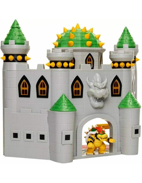 Super Mario Castello Deluxe di Bowser JAK40020 Jakks Pacific | Futurartshop.com