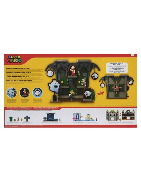 Super Mario - Il Deluxe Boo Mansion Playset JAK40428 Jakks Pacific | Futurartshop.com