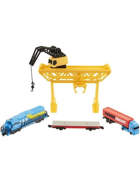 Power Trains - Starter Set Port Cargo Train Crane JAK78718 Jakks Pacific | Futurartshop.com