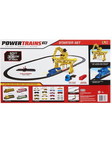 Power Trains - Starter Set Port Cargo Train Crane JAK78718 Jakks Pacific | Futurartshop.com