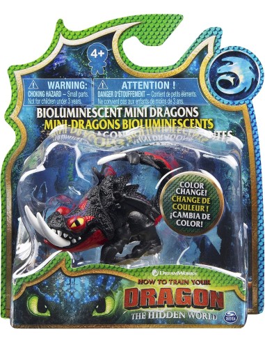 Dragons Mini Dragon-Bioluminescent - Deathgripper TOY6045465-2 Spin master | Futurartshop.com
