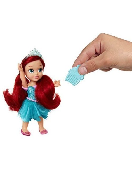 Disney Princess Mini Bambola Ariel con fermaglio TOY71147 Jakks Pacific | Futurartshop.com