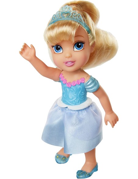 Disney Princess Mini Bambola Cenerentola con fermaglio TOY71134 Jakks Pacific | Futurartshop.com