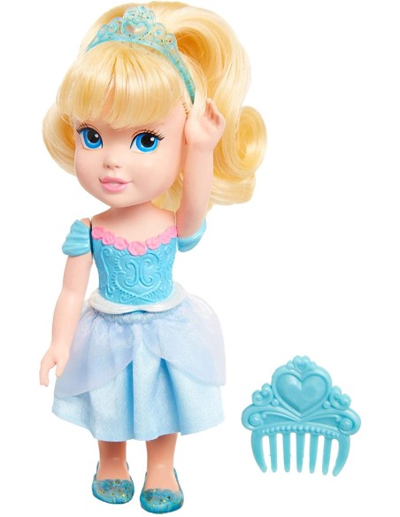 Disney Princess Mini Bambola Cenerentola con fermaglio TOY71134 Jakks Pacific | Futurartshop.com