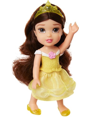 Disney Princess Mini Bambola Belle con fermaglio TOY71143 Jakks Pacific | Futurartshop.com