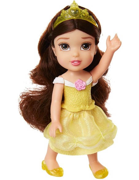 Disney Princess Mini Bambola Belle con fermaglio TOY71143 Jakks Pacific | Futurartshop.com