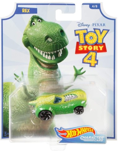 Hot Wheels Auto Toy Story 4 - Rex TOYGCY52/GCY56 Mattel | Futurartshop.com