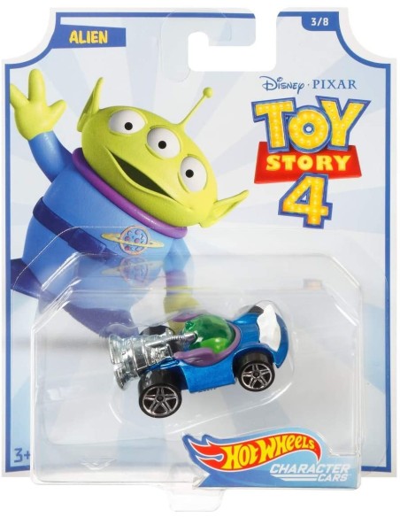 Hot Wheels Car Toy Story 4 - The Alien TOYGCY52/GCY55 Mattel | Futurartshop.com
