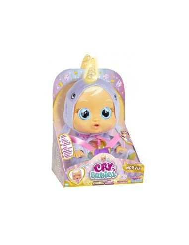 Cry Babies Bambola Narvie Narvalo TOY93768 IMC Toys | Futurartshop.com
