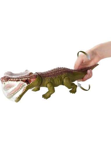 Jurassic World Massive Biters Sarcosuchus MAGGJP32/GJP34 Mattel | Futurartshop.com