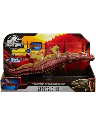 Jurassic World Massive Biters Sarcosuchus MAGGJP32/GJP34 Mattel | Futurartshop.com