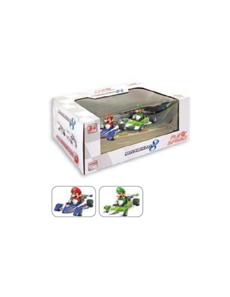 Mario kart 8 circuito special con Mario e Luigi STA15813015 Carrera go | Futurartshop.com