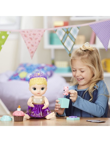 Baby Alive - Bambola Cupcake Compleanno Baby TOYE0596ES00 Hasbro | Futurartshop.com