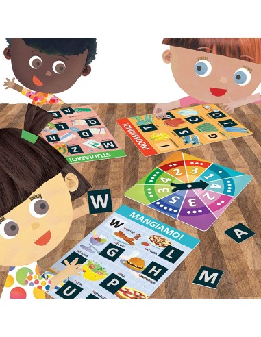 ABC Montessori letters, tactile HEAIT23660 Headu | Futurartshop.com