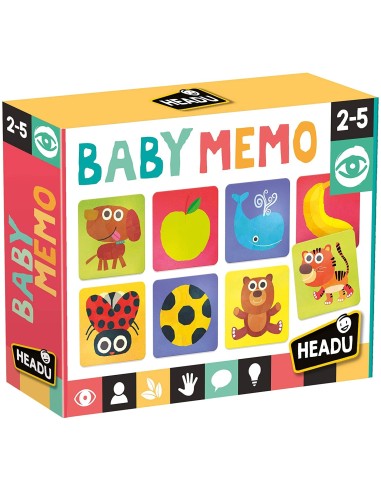 Baby memo game HEAMU23905 Headu | Futurartshop.com