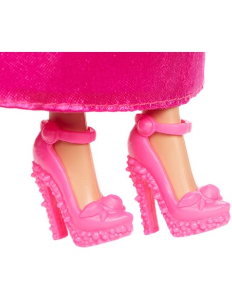 Barbie Princess Bambola con capelli biondi e abito viola TOYDMM06/GGJ94 Mattel | Futurartshop.com