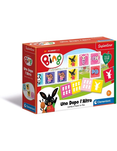 Sapientino Bing Gioco Uno Dopo l'altro CLE16283 Clementoni | Futurartshop.com