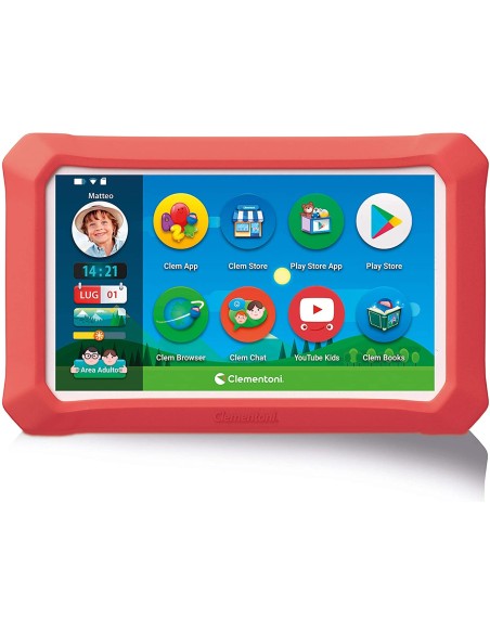 Clempad X Plus Tablets for Kids with Keyboard CLE16626 Clementoni | Futurartshop.com