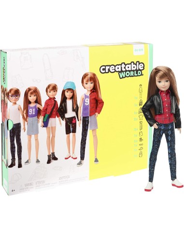 Creatable - Doll deluxe copper TOYGND50/GGG53 Mattel | Futurartshop.com