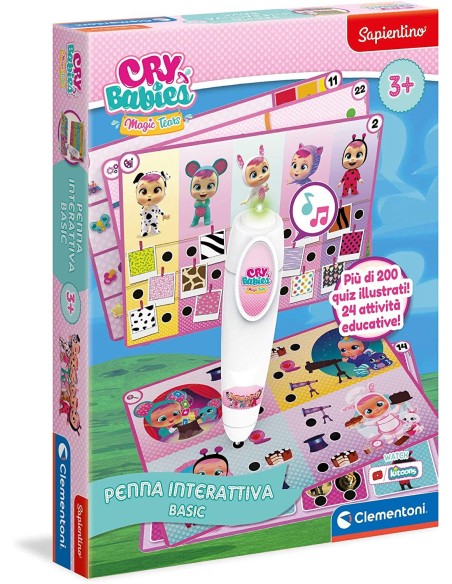 Sapientino Cry Babies - Penna interattiva basic CLE16276 Clementoni | Futurartshop.com