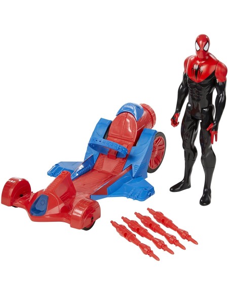 SpiderMan Titan Hero con veicolo MAGA8491EU40 Hasbro | Futurartshop.com