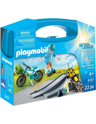 PlayMobil 9107 - Valigetta Sport estremi PLA9107 Playmobil | Futurartshop.com