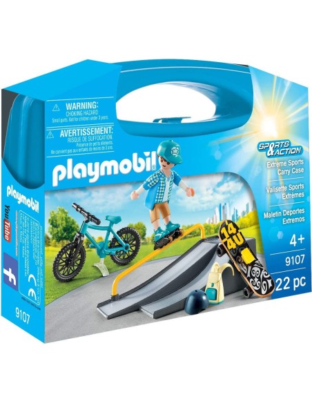 PlayMobil 9107 - Case extreme Sports PLA9107 Playmobil | Futurartshop.com