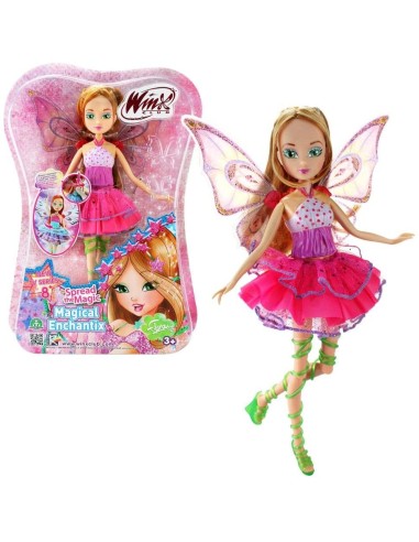 Winx Doll Enchantix Flora GIOWNX65000/3 Giochi Preziosi | Futurartshop.com