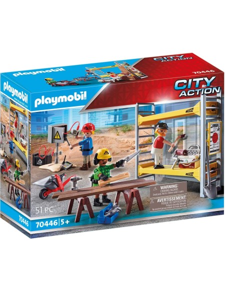 PlayMobil City Action 70446 - Operai Edili al lavoro PLA70446 Playmobil | Futurartshop.com