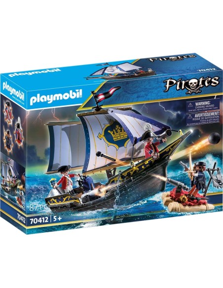 PlayMobil Pirates 70412 - Ship of the royal navy PLA70412 Playmobil | Futurartshop.com