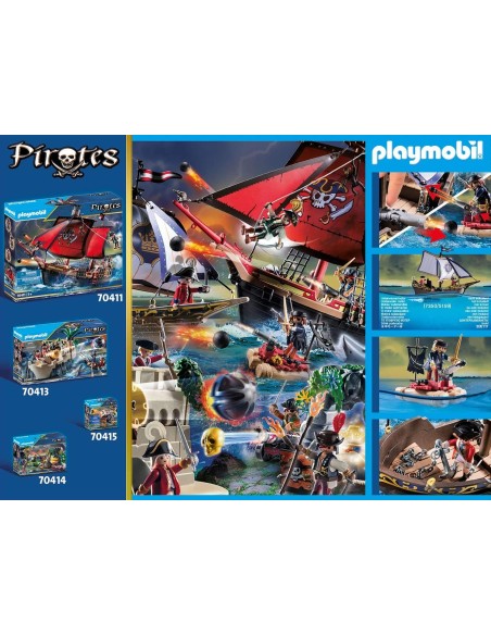 PlayMobil Pirates 70412 - Nave della marina reale PLA70412 Playmobil | Futurartshop.com