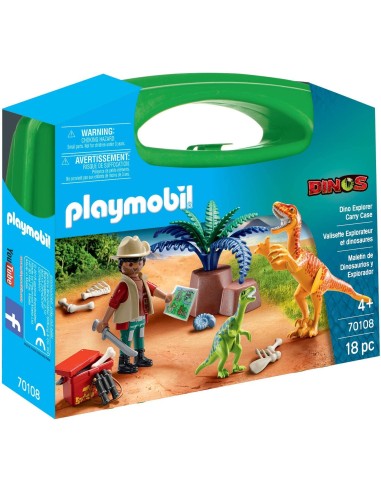 PlayMobil Dinos 70108 - Briefcase Dinos PLA70108 Playmobil | Futurartshop.com