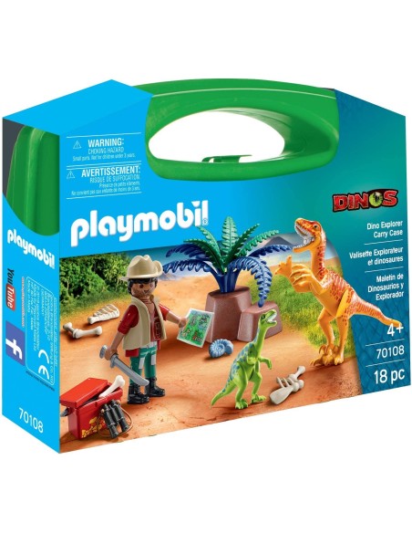 PlayMobil Dinos 70108 - Briefcase Dinos PLA70108 Playmobil | Futurartshop.com