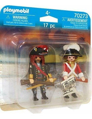 PlayMobil Pirates 70273 - Pirate and Soldier in the Royal Navy PLA70273 Playmobil | Futurartshop.com