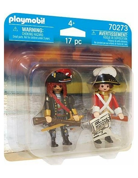 PlayMobil Pirates 70273 - Pirate and Soldier in the Royal Navy PLA70273 Playmobil | Futurartshop.com