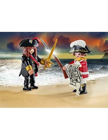 PlayMobil Pirates 70273 - Pirata e Soldato della Marina Reale PLA70273 Playmobil | Futurartshop.com