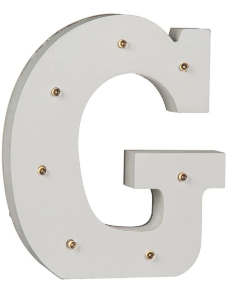 Lettera G in legno con LED OTB57/6080 Out of The Blue | Futurartshop.com