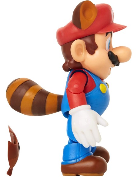 Super Mario - Character Raccoon Mario with Super Leaf JAK40560 Jakks Pacific | Futurartshop.com