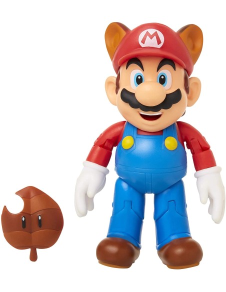 Super Mario - Character Raccoon Mario with Super Leaf JAK40560 Jakks Pacific | Futurartshop.com