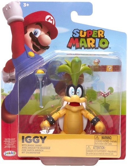 Super Mario - Character Iggy with Magic wand JAK40559 Jakks Pacific | Futurartshop.com