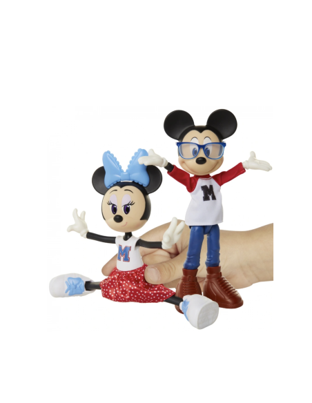 Disney Minnie Mouse - Pack 2 characters Minnie and Mickey mouse JAK20947 Jakks Pacific | Futurartshop.com