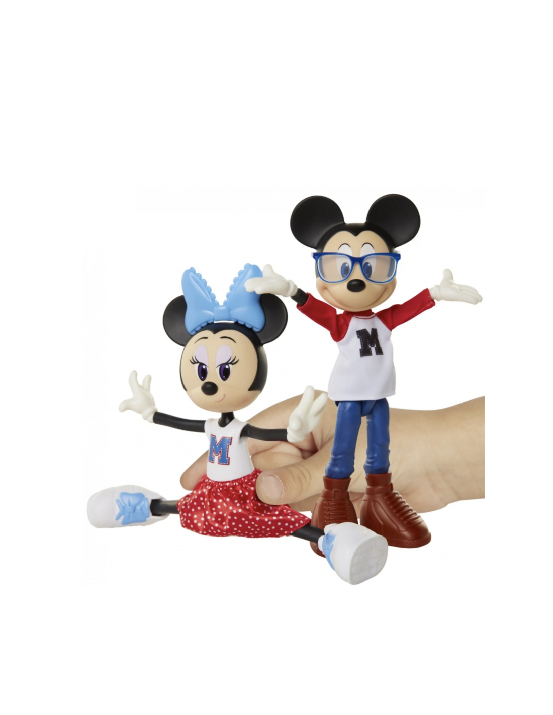Disney Minnie Mouse - Pack 2 characters Minnie and Mickey mouse Jak...
