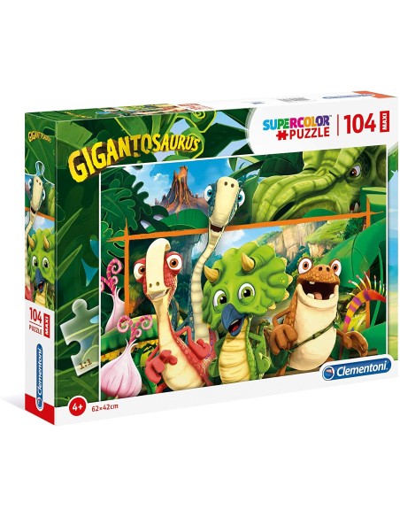 Gigantosaurus Puzzle maxi 104 pieces CLE23747 Clementoni | Futurartshop.com