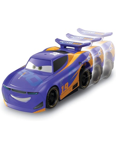 Disney Cars - Vehicle crush and race car, Danny Swervez turbo racers TOYFYX39/FYX43 Mattel | Futurartshop.com