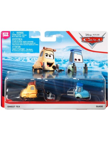 Disney Cars - 2 car Sweet tea and Guido TOYDXV99/GCK19 Mattel | Futurartshop.com