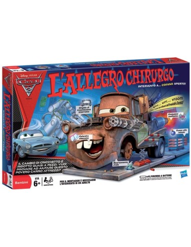 Disney Cars 2 - the Game The cheerful Surgeon 2054511665218 Hasbro | Futurartshop.com